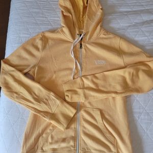 Vans zip up hoodie medium